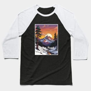 China peak ski California usa Baseball T-Shirt